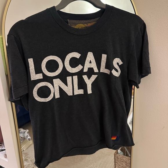 Aviator Nation Locals Only Boyfriend Tee - Picture 1 of 2
